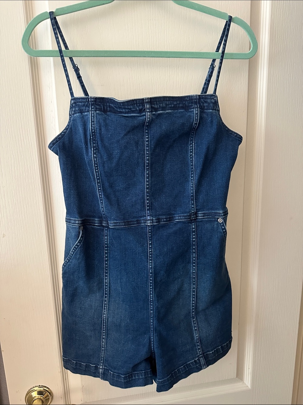 Volcom women’s jean romper